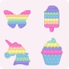 Coleción Fantasia - Popit Pink