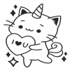 Coleción Kawaii - Cat corn
