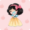 Coleción Fantasia - Princess Pets 2 Blanca Nieves