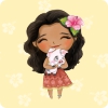 Coleción Fantasia - Princess Pets Moana