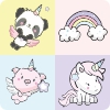 Coleción Kawaii - Mundo unicornio