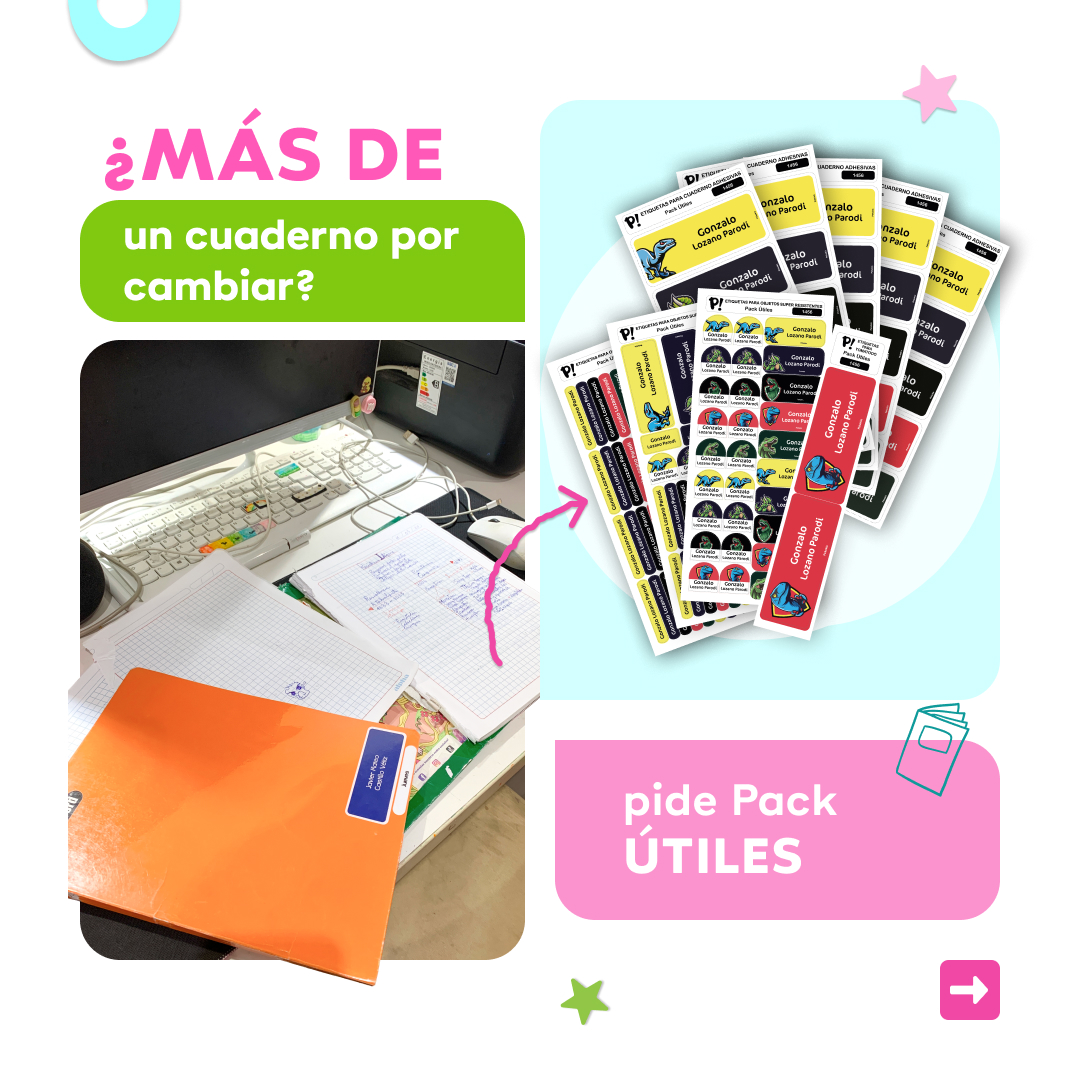Revisión de cuadernos y libros escolar a mitad de año