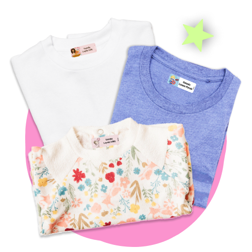 Etiquetas para ropa de colegio