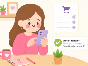 Completa tus datos en el checkout en el proceso de compra Pekokis
