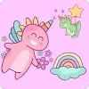 Coleción KAWAII - Dino Corn