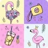 Coleción ANIMALITOS - Flamingo