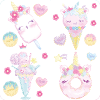 Coleción KAWAII - Paletas