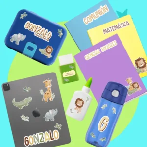 Mi nombre mi estilo - etiquetas y stickers personalizados Pekokis