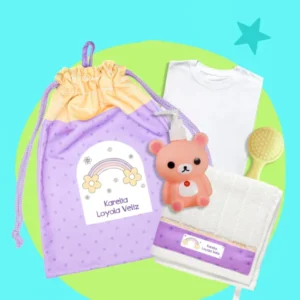 Pack Aseo - accesorios escolares personalizados Pekokis