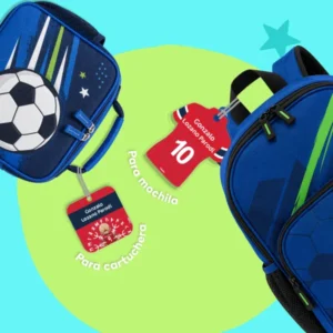 Pack Mochitag - accesorios escolares personalizados Pekokis