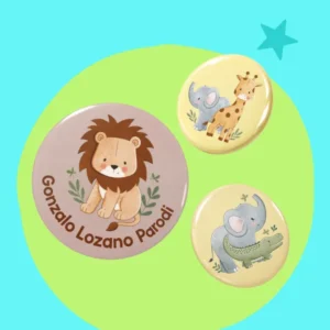 Pines personalizados - etiquetas y stickers personalizados Pekokis