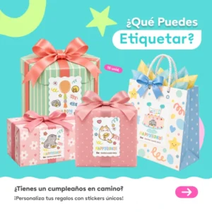 Stickers para regalo