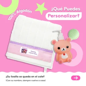 Toalla - ¿qué puedes etiquetar?